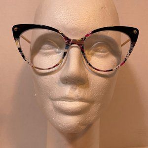 Firmoo Women's Cat Eye Eyeglasses No Prescription. NWOT